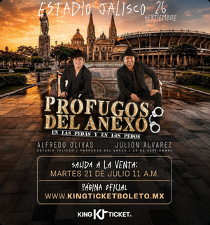 Profugos del Anexo Julion Alvarez y Alfredo Olivas Estadio Jalisco