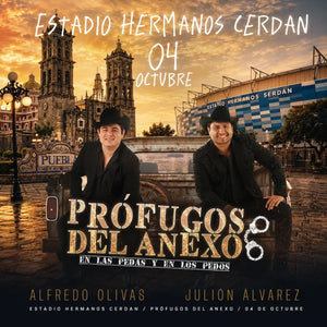 Prófugos del Anexo — Estadio Hermanos Serdán
