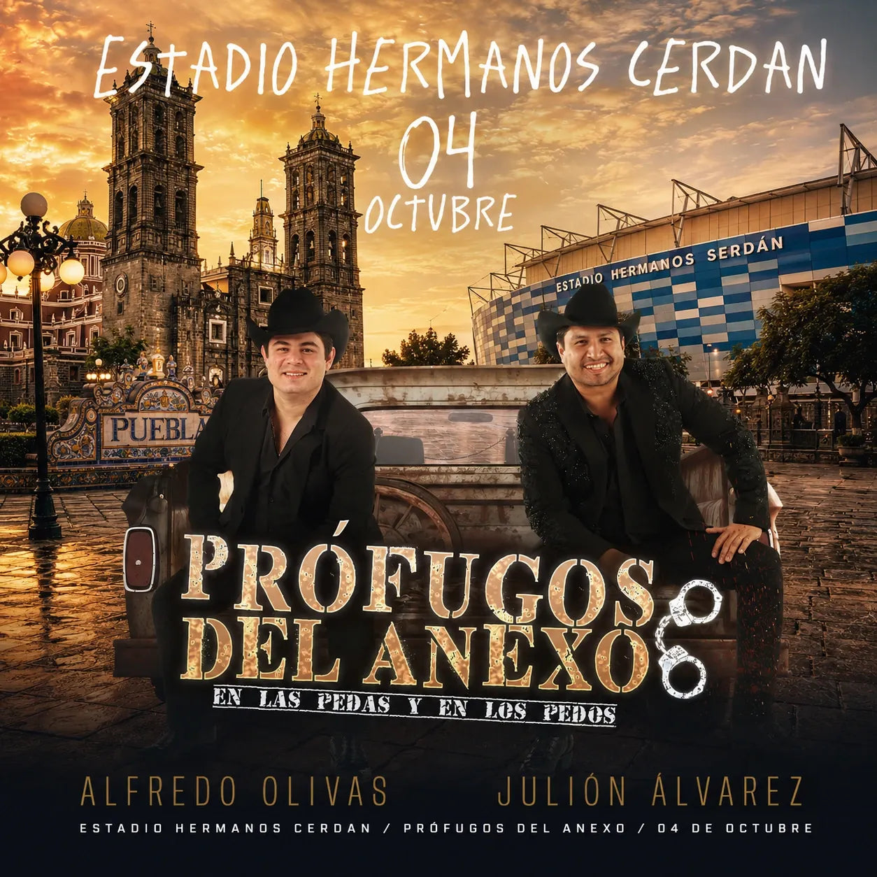 Prófugos del Anexo — Estadio Hermanos Serdán