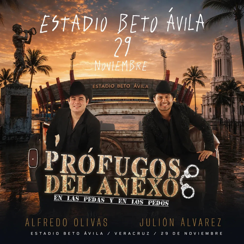 Mapa de asientos Prófugos del Anexo — Estadio Beto Ávila